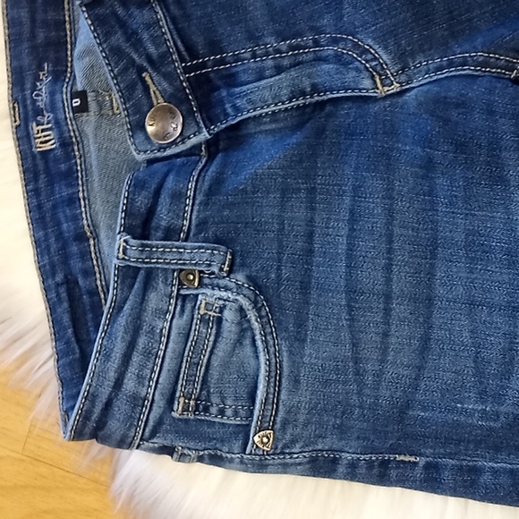 Kut from the Kloth Distressed Skinny Cuffed Jeans-#1388 - Picture 4 of 12